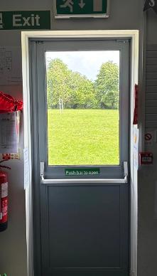 Aluminium Fire Exit door price